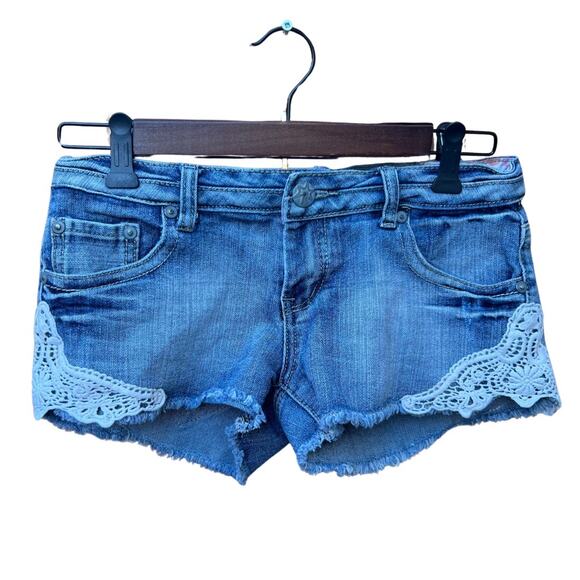 Hippie Laundry Vanilla Star Juniors Short Shorts Size 5 - Picture 1 of 6